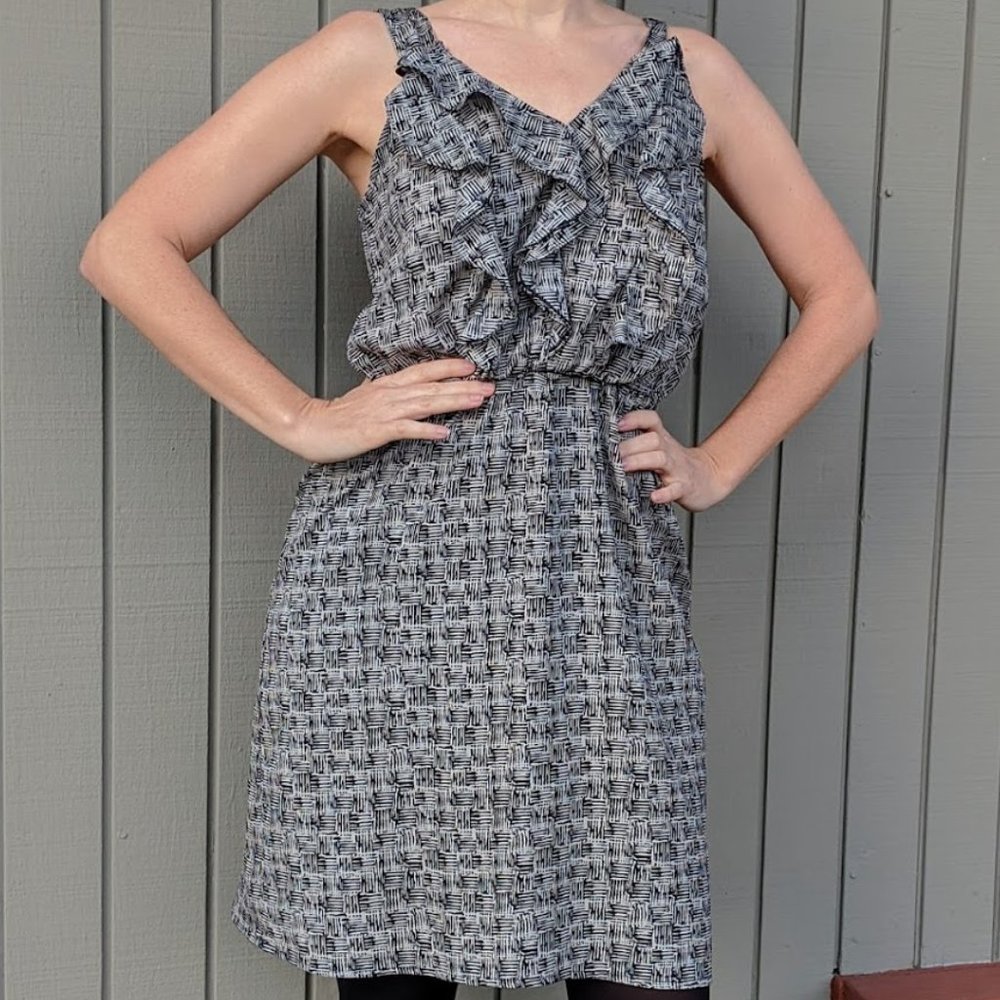 Mossimo Ruffled Day Dress, Sz. XS